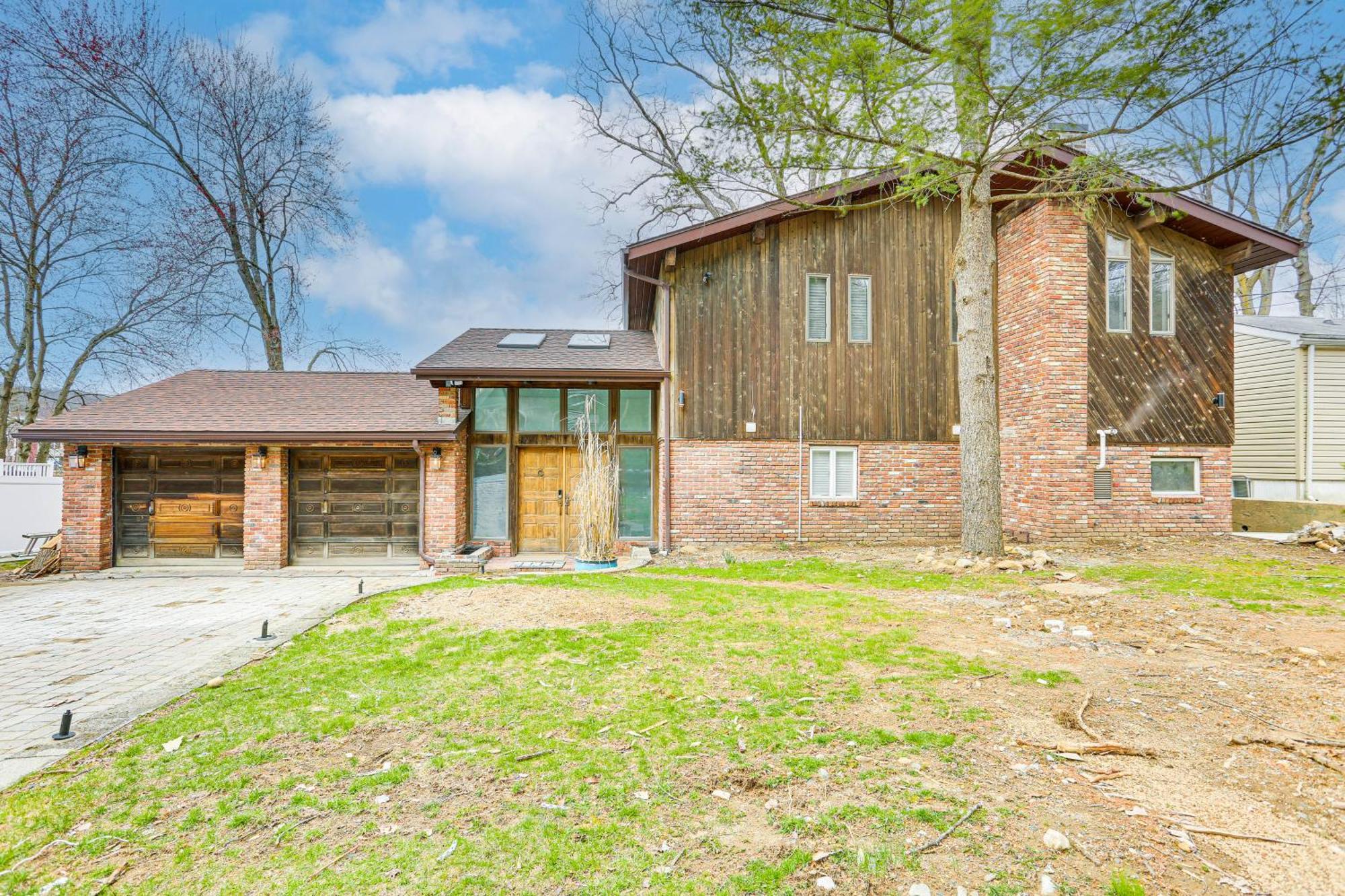 Waterfront Lake Hopatcong Home With Boat Dock! Mount Arlington Exterior photo