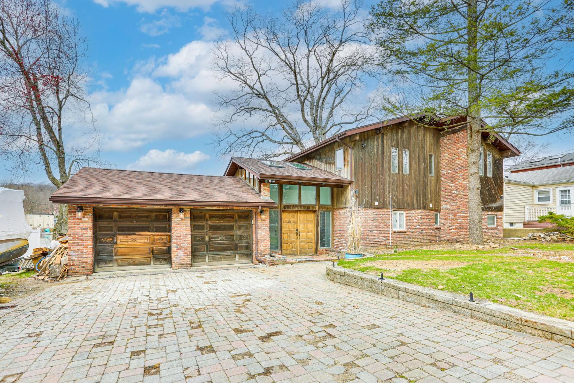 Waterfront Lake Hopatcong Home With Boat Dock! Mount Arlington Exterior photo