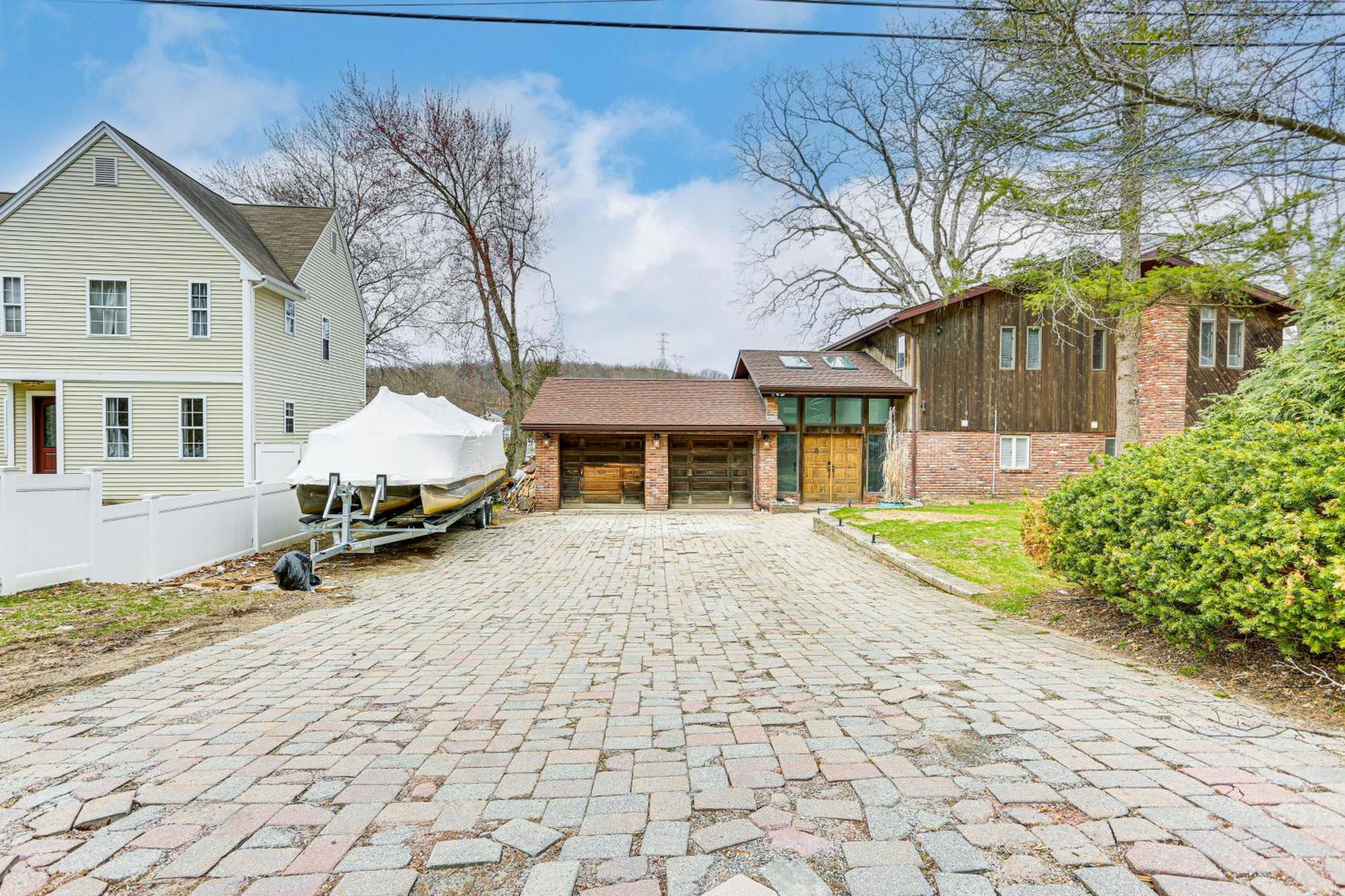 Waterfront Lake Hopatcong Home With Boat Dock! Mount Arlington Exterior photo